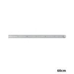 CROWNMAN Règle inox double graduation 600mm 0928024-1