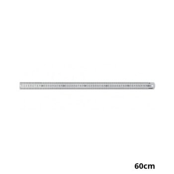 CROWNMAN Règle inox double graduation 600mm 0928024-1