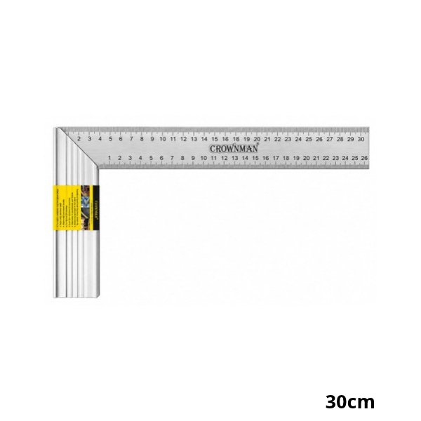 CROWNMAN Equerre de menuisier aluminium 300mm 0910432-1 CROWNMAN Equerre de menuisier aluminium 300mm 0910432-1