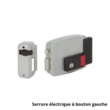CISA Serrure électrique à bouton gauche 2-N7 ART03955