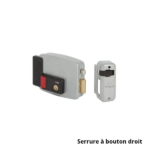 CISA Serrure électrique à bouton droite 1-N7 ART03956