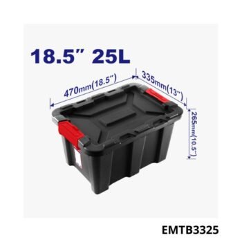 EMTOP Recipient de rangement 25l EMTB3325