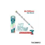 TOTAL Foret a beton 8x120mm TAC280812