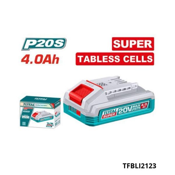 TOTAL Batterie 20v 4ah TFBLI2123 TOTAL Batterie 20v 4ah TFBLI2123