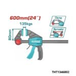 TOTAL Serre joint 600mm THT1346802
