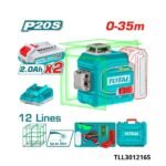 TOTAL Niveau laser 25m 12 lignes TLL3012165