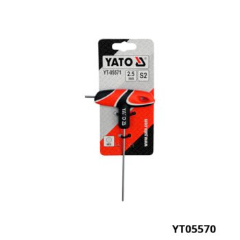 YATO Cle male poignee en t 2mm s2 YT05570