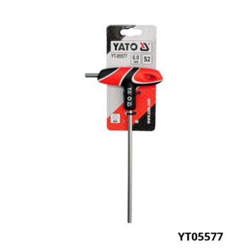 YATO Cle male poignee en t 6mm s2 YT05577