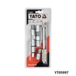 YATO Ensemble de 6 cles a manchon pour bouchon d&rsquo;huile 3/8 YT05997