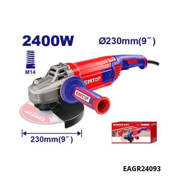 EMTOP Meule 2400w 230mm EAGR24093 EMTOP Meule 2400w 230mm EAGR24093
