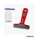 EMTOP Grattoir a vitre + 3 lames EMGS1618