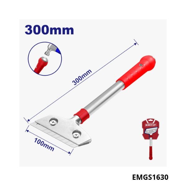 EMTOP Grattoir a metaux 300mm EMGS1630 EMTOP Grattoir a metaux 300mm EMGS1630