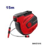 EMTOP Enrouleur de tuyau d&rsquo;eau EMVZ1515
