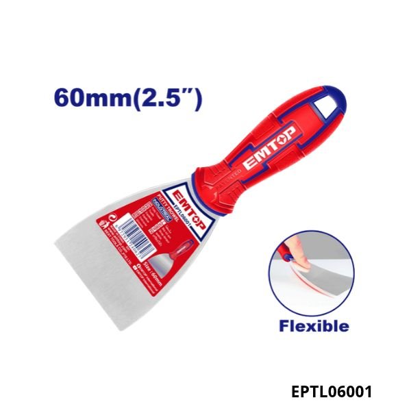 EMTOP Couteau a mastic 60mm EPTL06001 EMTOP Couteau a mastic 60mm EPTL06001