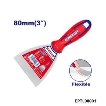 EMTOP Couteau a mastic 80mm EPTL08001