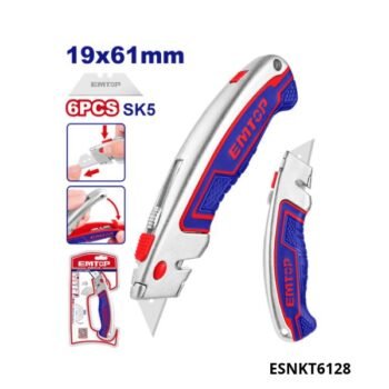 EMTOP Cutteur avec 6 lame ESNKT6128
