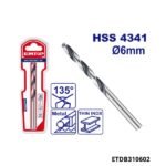 EMTOP Meche metal hss 6mm ETDB310602