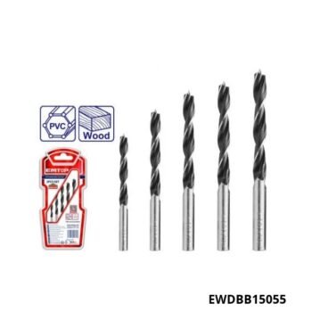 EMTOP Jeu de 5 forets a bois EWDBB15055
