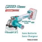 TOTAL Meuleuse d'angle 20v 115mm 1200w sans batterie sans chargeur TAGLI212025