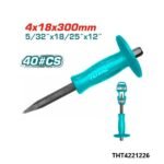 TOTAL Burin maçon pointu 18x300mm THT4221226