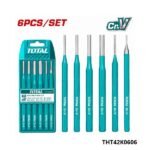TOTAL jeu de 6 chasse goupille 152mm THT42K0606