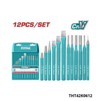 TOTAL Jeu de 12 chasse goupille THT42K0612