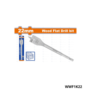 WADFOW Foret mèche bois plat 22 WWF1K22