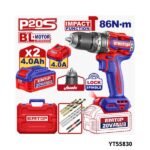 EMTOP Perceuse a percussion 86nm 20v 4ah ECIDL208689